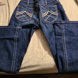 Ariat mid rise boot cut jeans ladies